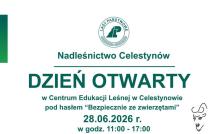 Dzień otwarty w Centrum Edukacji Leśnej pn. "Bezpiecznie ze zwierzętami"